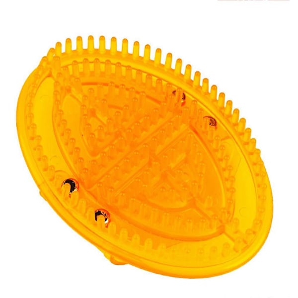 Mjuk Cellulit Kroppsmassage Borste Handske Anti Cellulit Bantning Avslappnande Skrubb [DB] Orange