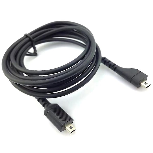Hodetelefonkabel for Arctis 3 5 7 9 Xpro, erstatningskabel for lydkort db black