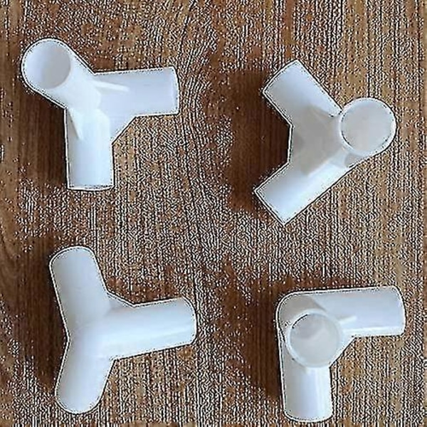 Teltt-Intubasjonstilbehør Teltt-Koblingsdeler Reservedeler for 3x3m Gazebo Markisetelt Fotsenterhjørnekontakt [DB] 9PCS