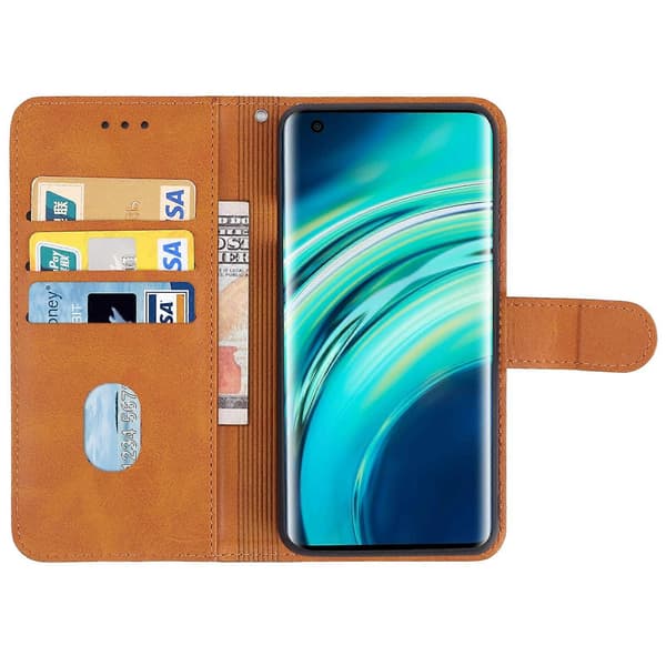 PU Etui til Xiaomi Mi 10, Mi 10 Pro [DB] Brown