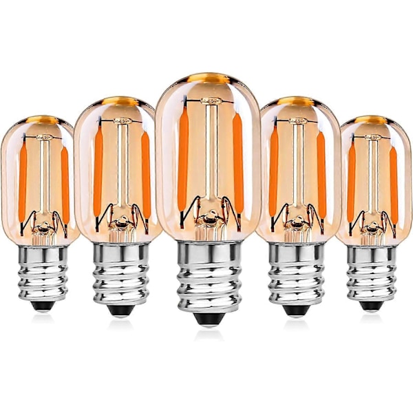 1w e14 led-filamenttilamppu vastaa 10w, t22 lamppu uuni liesituuletin jääkaappi kristallikruunu, a [DB]
