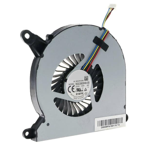 BSC0805HA-00 Børsteløs Notebook CPU Køleventilator Radiator til Intel NUC8I7BEH db