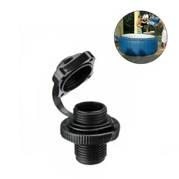 Skruvluftspåfyllning för ventilhatt MSPA M-Spa Reve Elite SID-skydd [DB] Black