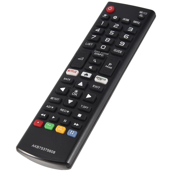 Erstatningsfjernkontroll AKB75375608 for LG TV [DB] black