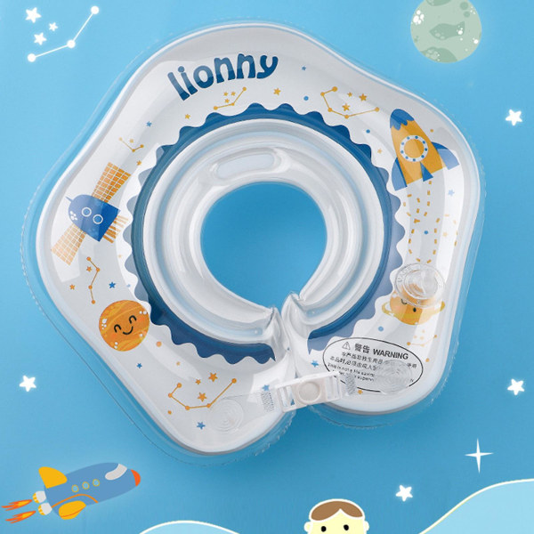 Inflatable Infant Neck Float Swim Neck Ring Tube 0-8months Baby Safety Swimming Circle Swimming Pool Accessories  [dB}