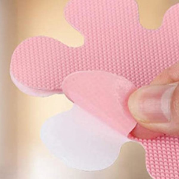 20 stk./sæt Badeværelses Anti-Skrid Sikkerhedsklistermærker til Brusebad Fliser Gulv Badeværelse Pink 20Pcs