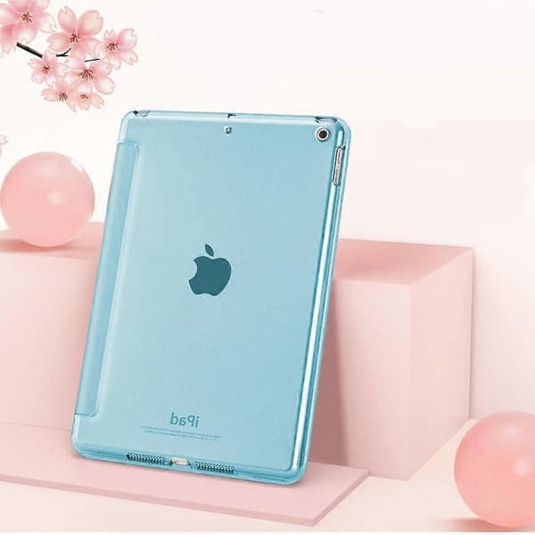 Etui for iPad Mini 4 (7,9 tommer) Lett Smart Shell Stativdeksel med Auto Sleep/Wake Stand-funksjon [DB] Blue