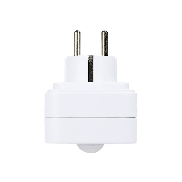 PIR Sensor Stikkontakt Lampeholder 110-240V PIR Infrarød Detektion 120 Grader Bred Vinkel Automatisk Indu [DB] As Shown