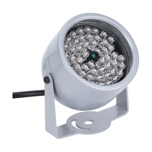 Ir Illuminators, Nattsyn infrarødt lys 48 LED nattsyn vanntett lampe Ir infrarødt lys {Db} As shown
