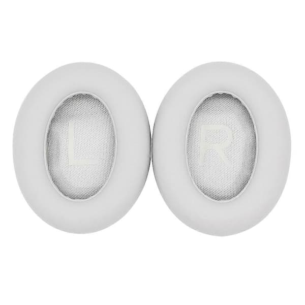 1 Par Erstatning Protein Leather Øreputer Øreputer for Bose 700/NC700 Bluetooth Hodetelefoner [Db] White