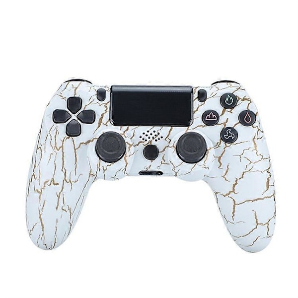 Typ G Trådlös spelkontroll Gamepad för PS4 Spel Joystick med högtalare och stereohörlursuttag [db] Multicolor Style E