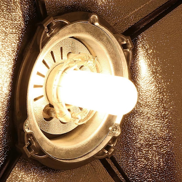 220V-240V 250W JDD E27 Salamavalolamppu Putki Valokuvausstudiolle LED-valolle [DB]