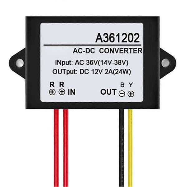 AC 36V til DC 12V Mini Bærbar Strømforsyning Konverter Regulator Adapter Modul [db] 3A