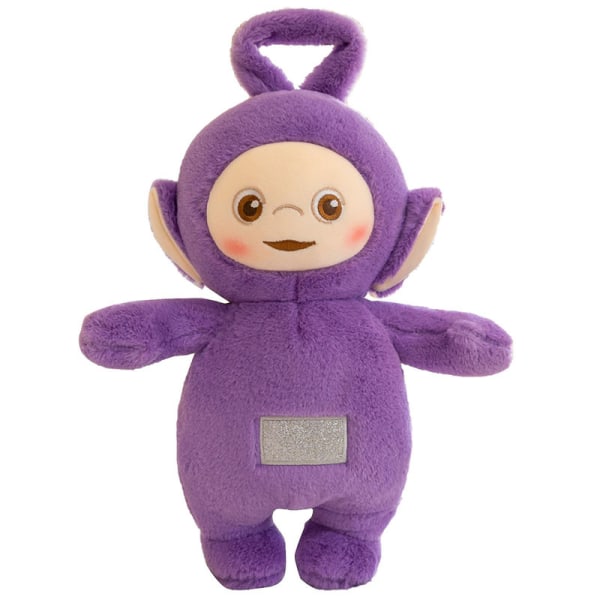 DB Teletubbies Animert Karakterer Omgir Plush Actionfigurer Soothing Toy Jente Tegneserie Dukker Barneferie Gaver purple 17.7In