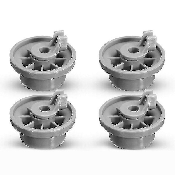 4-pack Lämplig för Bosch Siemens Neff 165314 Diskmaskinstillbehör Hjul [DB]