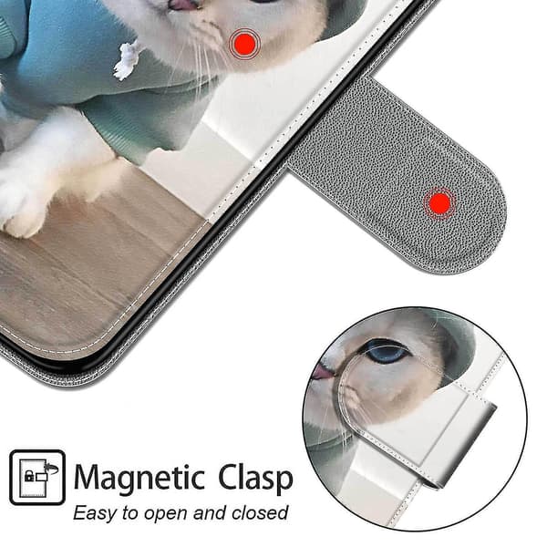 Mobilskal med katt i hatt för Poco X3 NFC/X3[DB]