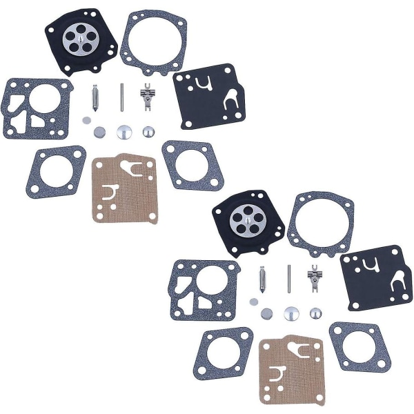 Rk-23hs forgasserreparasjonsett for Jonsered 625 630 670 920 930 2094 motorsag (2 X)