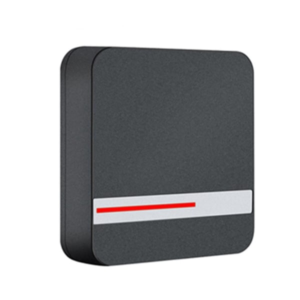 Long Range Rfid Reader 125khz 13,56mhz Smart Proximity Card Reader Adgangskontrolsystem Ip68 Vand [DB] Black