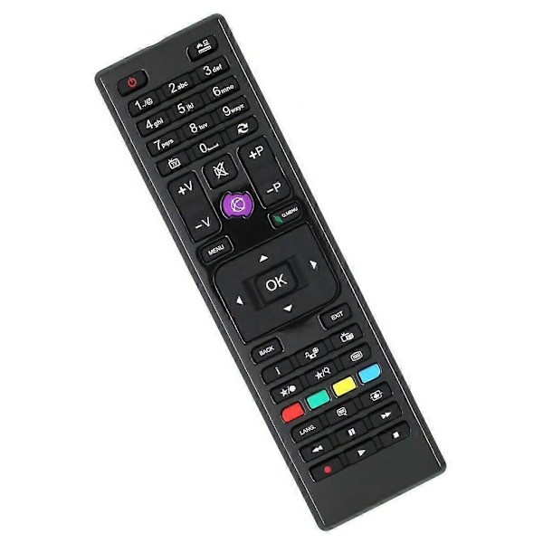 RC4875 Fjärrkontroll Ersatt för TECHWOOD/Finlux Shar TV HDTV Ersättningsfjärrkontroll RC-4875 Reservdel [db]