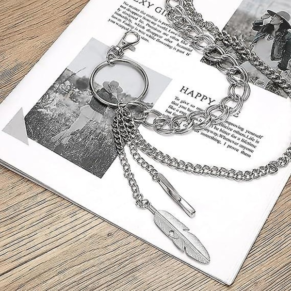 Jean Chains, Byxor Kedja Byxor Kedja Punk Fjäder Byxor Kedja För Byxor