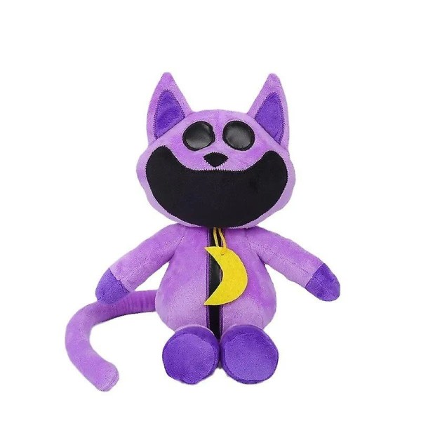12\" Smilende Critters Plysdyr Stoppet Dyr Pude Dukke Legetøj [DB] Cat