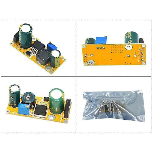 DB 24vac til 12vdc, 12v Ac til 5v Dc Dc Buck Converter Step-down Modul Lm2596 Justerbar 3a Max