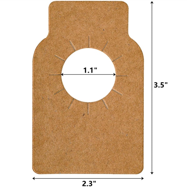 200 Pcs Wine Bottle Tags, Kraft Paper Wine Cellar Labels, Reusable Custom Plain Bottle Neck Gift Tags For Champagne Aoba  [XC]