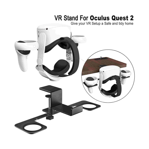 Quest2 Pro Desksside alumiiniseoskiinnike Quest2 Pro All-in-one VR-säilytysripustimet