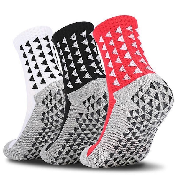 Anti-skrid Sokker med Grips til Voksne [DB] Black One Size