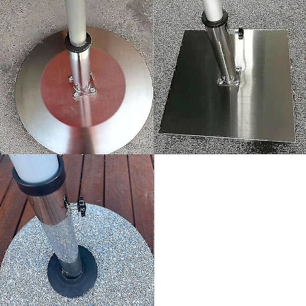 Db Paraplyfot Bas Stativ Hål Ring Plugg Skyddskåpa Uteplats Parasol Ersättningsdelar Acc -jx Diagonal muzzle