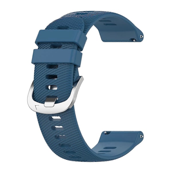 Mjukt Silikon Armbandsersättning Klockarmband 22mm För Vivoactive 4 [db] Dark blue