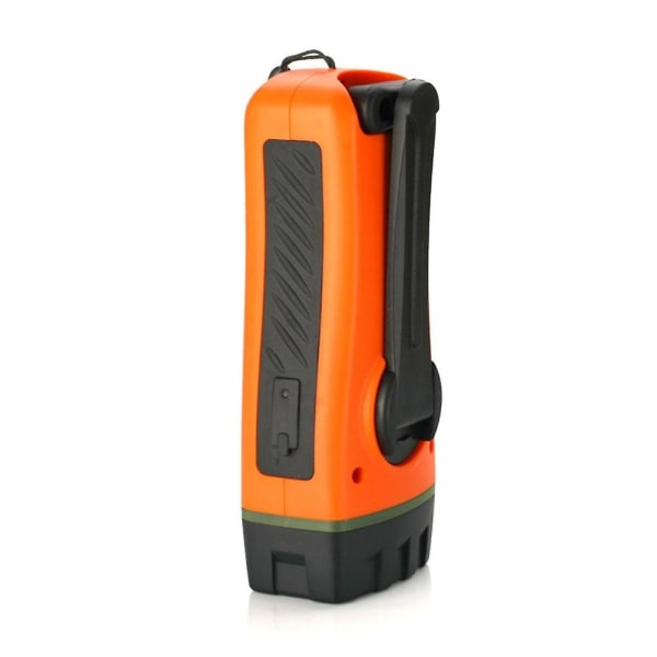 Nödhandvevradio med LED-ficklampa - Bärbar multifunktionell powerbank - Uppladdningsbar för utomhusbruk