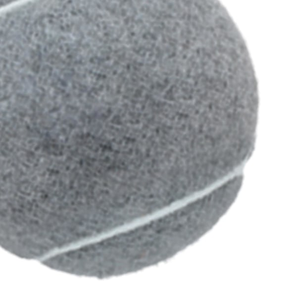6 stk. tennisbolde til begyndertræning til ketsjersportsbegyndere udendørs kaffe [db] Grey 6.4cm