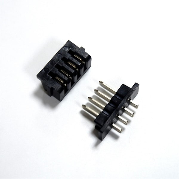 1 par Ebike Batteri Power Discharge Connector 5pins Hane Och Hona Batteri Power Plug För Hailong