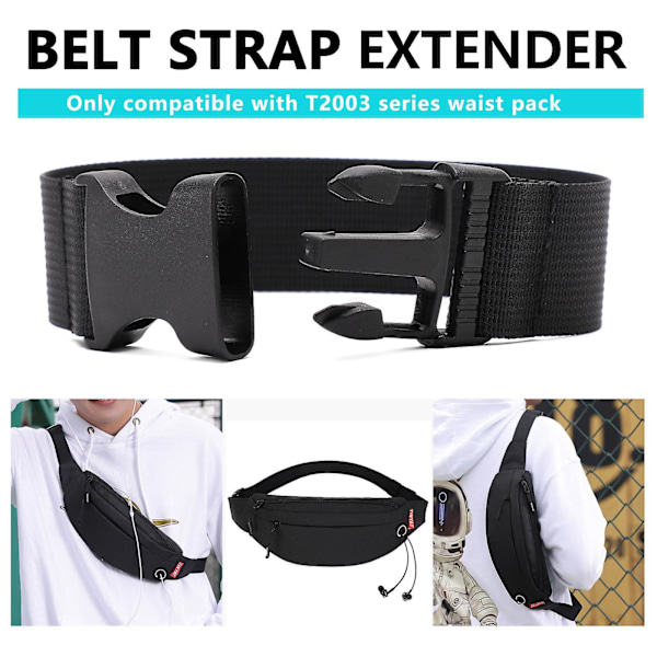 Bältesförlängare för midjeväska, Strap Extension, Midjeväska Bälten {db}