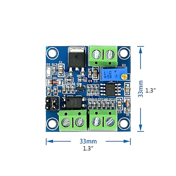 PWM till Spänningsomvandlare Modul 0% till 100% 0 till 10V för Digital till Analog Signal {db}