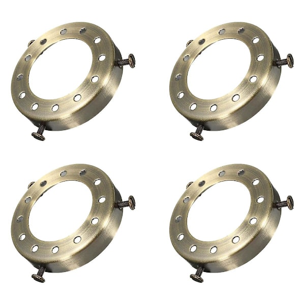 4 stk. Retro anhengslampeholder Lysekrone Vegglampe Tilbehør 70x13mm/2.76x0.51in, Tone