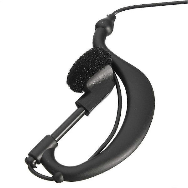 Ørepropp Headset med PTT for Stp8038 Stp9035 Stp9138 Stp9240 Stp9080 Stp9000 Stp9100 Stp9200 Sc20 [DB] Black