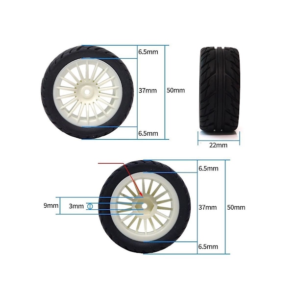 4 kpl kumirenkaat Sg1603 Sg1604 Sg 1603 Ud1601 Ud1602 Ud1603 Ud1604 1/16 Rc -autoon
