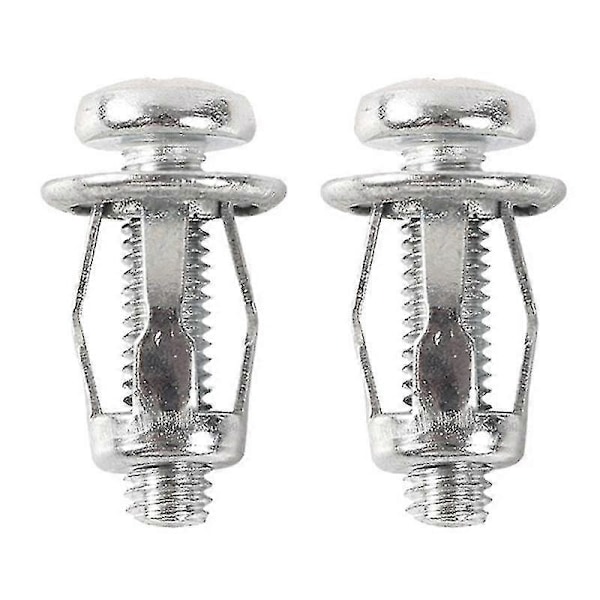 15 kpl M4 M5 M6 M8 Terälehtiniitit Mutteri Jack-mutterit Auton metalliruuvit Onttoon seinään Rautakuori Terälehtien mutterin laajennuslyhty [db] 15pcs M4