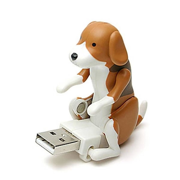 Koiran USB -asemalevy Mielenkiintoinen Memory Thumb Stick -muistitikun tallennustila kannettavalle tietokoneelle [DB] Brown 32G