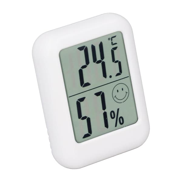 Digital Display Temperatur Luftfuktighet Mätare Exakt Elektronisk Termometer Hygrometer för Sovrum Kontor [DB]