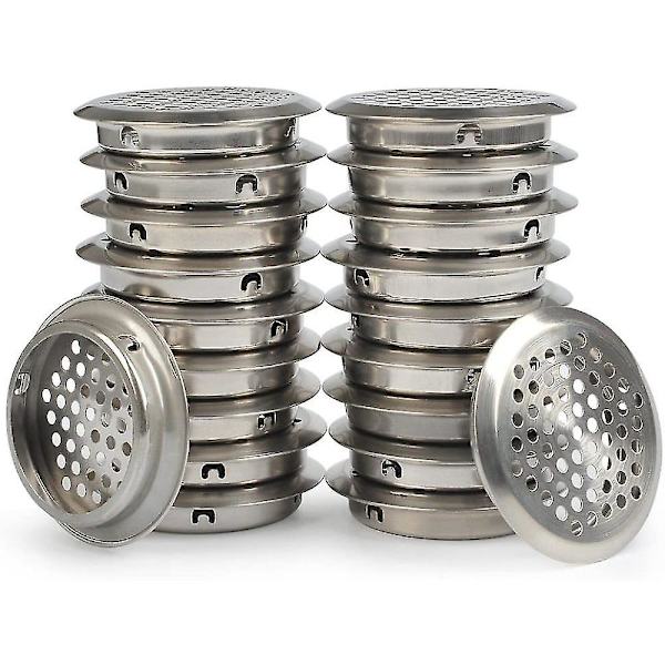 Db 50 stk. ventilationsgitter i rustfrit stål