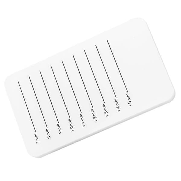 Vipper Display Board Hvit Akryl for Vippeextensions 1 stk Brett[DB]