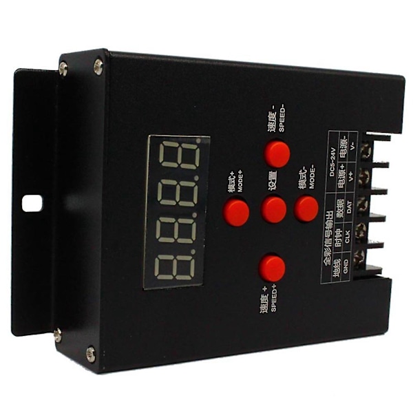 Led-controller Ws2811/2812/1903 Fuld Farve Lys Med Mini T-500 Controller Fuld Farve Intelligent [DB]