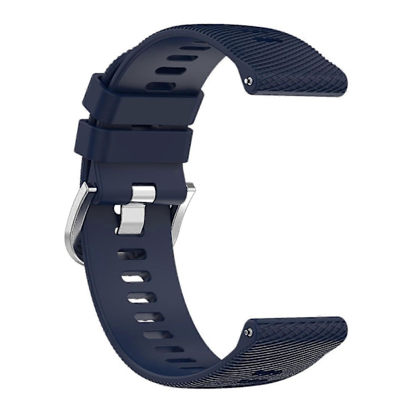 Myk Silikon Klokkereim Erstatning Klokkebånd 22mm For Vivoactive 4 [db] Black