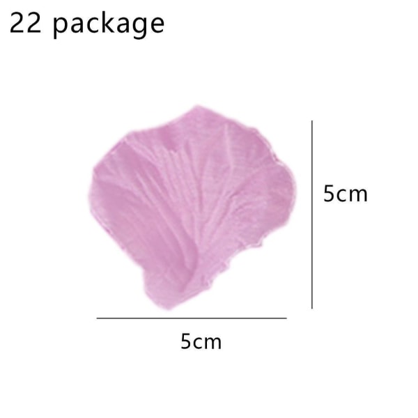 sysy 2200 PCS Non-woven fabric Rose Petals Simulated rose petals Wedding Party Flower Decoration Lig [DB]