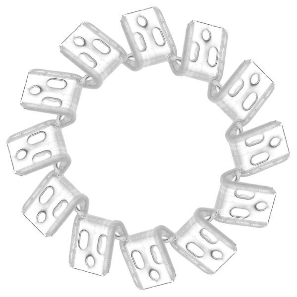 12 kpl sohvan jousipidikettä, paksu 5-reikäinen sohvanpäällyspidike, solki, huonekalutarvikkeet ruuvilla  [dB} Silver 2.20X2.00X1.20CM