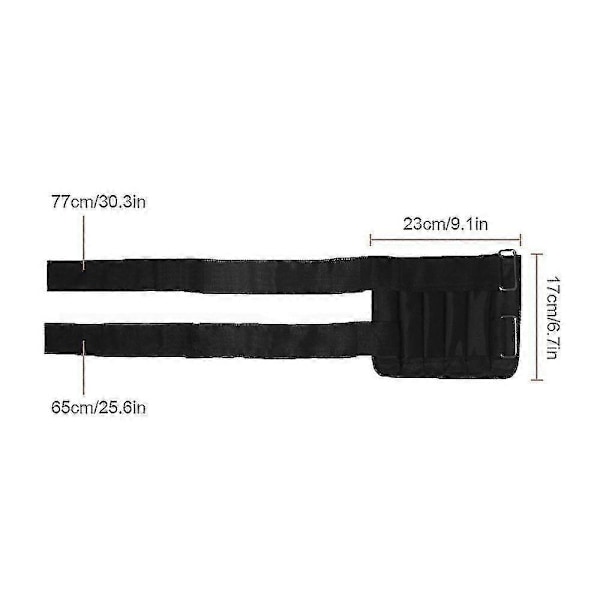 2-pack 5/10 kg Justerbara Handledsvikter Oxford Ankelvikter Träning-Bra [DB] 5kg