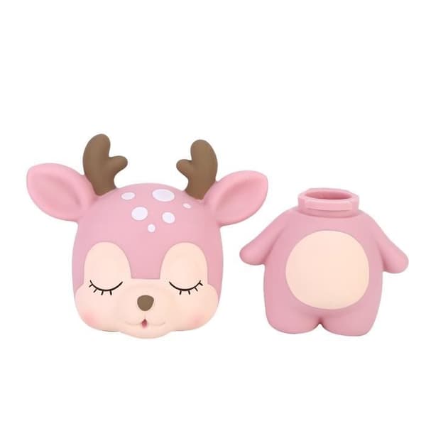 Spargris - ZERODIS - LV688 - Hjortformad - Mjuk Plast - Giftfri